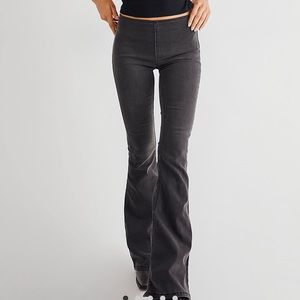 Free people pull on flare jeans